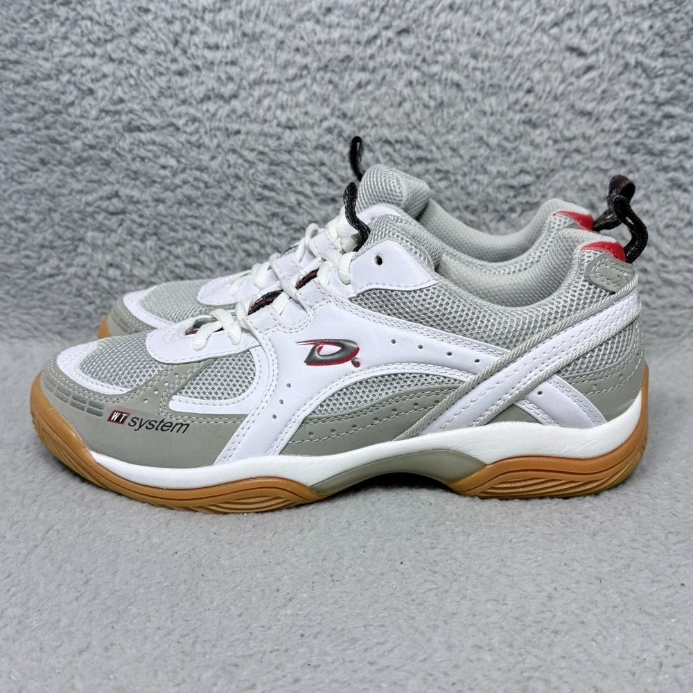 Dita WT System Womens Size 8.5 Indoor Court Shoes Sneakers Gray‎ White